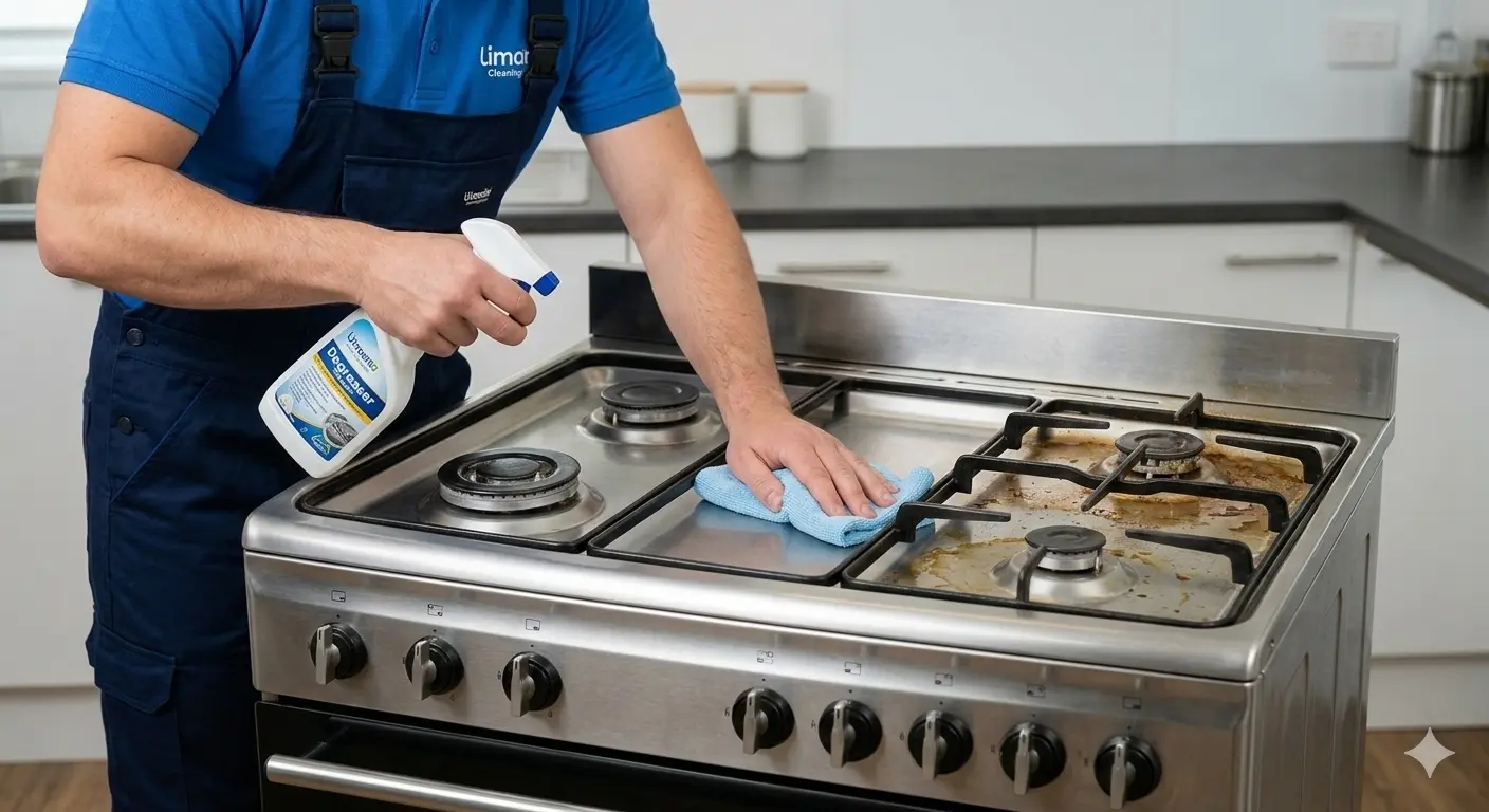 Gas Stove Cleaning